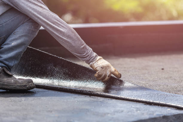 Professional Waterproofing technician working in Farmington, NY